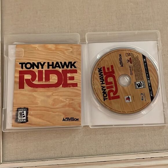 SONY PS3 Tony Hawk Ride w case and manual NWOT - Picture 2 of 2